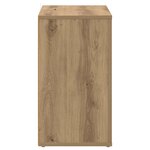 vidaXL Buffet Chêne artisanal 80 x 30 x 53 cm Bois d'ingénierie