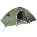 vidaXL Tente de camping 8 personnes vert imperméable