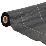vidaXL Membrane anti-mauvaises herbes noir 1x150 m PP
