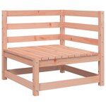 vidaXL Salon de jardin 5 Pièces bois massif sapin de douglas