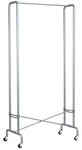 Vestiaire pliant mobile 'FOLDY' H 1800 mm Gris métal UNILUX