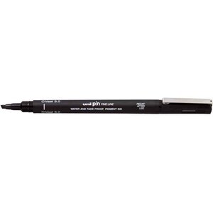 Feutre technique PIN Chisel 3.0  noir UNI-BALL