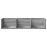 vidaXL Armoire murale sonoma gris 75x18x16 5 cm bois d'ingénierie