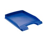 Bac à courrier Plus plat, A4, polystyrène Bleu LEITZ