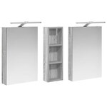 vidaXL Ensemble de Meubles de Salle de Bain 3 Pièces 100 x 10 5 x 60 5 cm