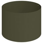 vidaXL Ensemble Jardinière Vert Olive En Acier