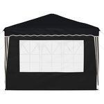 vidaXL Tente de fête pop-up 288 x 288 x 245 cm Anthracite Tissu Oxford
