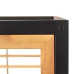 vidaXL Chaises de jardin et coussins lot de 2 Bois d'acacia Gris foncé