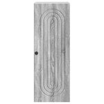 vidaXL Armoire Murale Sonoma gris 33 x 34 5 x 90 cm Bois d'ingénierie