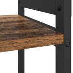 vidaXL Bibliothèque Bois ancien 80 x 30 x 48.5 cm Bois d'ingénierie