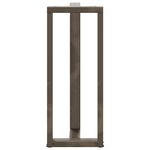 vidaXL Pieds de table de bar en forme de T  2 pièces  noir  40 x 35 x (100-101) cm  acier