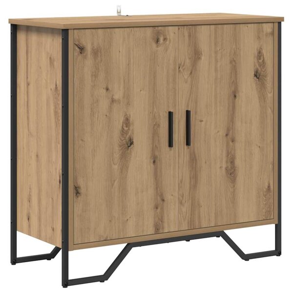 vidaXL Buffet chêne artisanal 78 x 35.5 x 74.5 cm Bois d'ingénierie