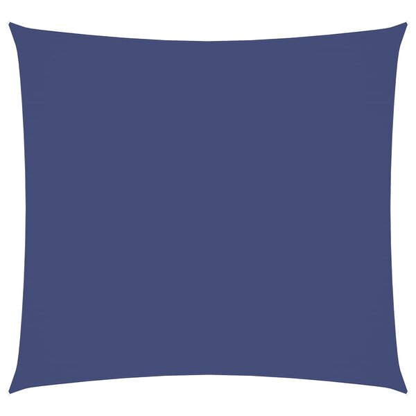 vidaXL Voile de parasol tissu oxford carré 2x2 m bleu