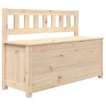 vidaXL Banc 110x41x76 5 cm Bois de pin massif