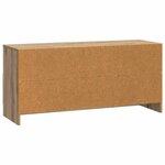 vidaXL Meuble TV Chêne artisanal 102 x 34 5 x 47 cm Bois d'ingénierie