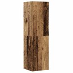 vidaXL Ensemble de meuble TV mural 5 Pièces vieux bois bois d'ingénierie