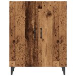vidaXL Buffet vieux bois 70x34x90 cm bois d'ingénierie