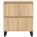 vidaXL Buffet Chêne sonoma 60x35x70 cm Bois d'ingénierie