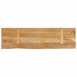 vidaXL Dessus de table à bord vivant 140x20x2 5cm bois massif manguier