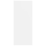 vidaXL Bibliothèque/Séparateur de pièce Blanc 60x30x72 cm