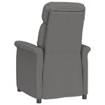 Chaiselongue vidaXL Gris Foncé