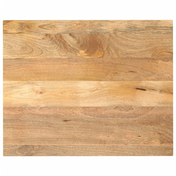 vidaXL Dessus de table 90x80x3 8 cm rectangulaire bois massif manguier