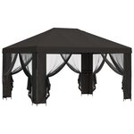 vidaXL Abri de jardin avec parois 4 × 3 m Anthracite