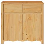 Buffet vidaXL "DRAMMEN" 79x43x75 5 cm en bois massif de pin