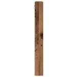 vidaXL Cabinet d'Affichage avec étagère Bois Ancien 100 x 8.5 x 75 cm