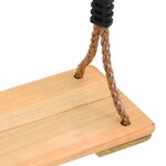 vidaXL Balançoire à planche 200 cm Bois de pin solide