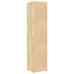 vidaXL Buffet haut chêne sonoma 40x42 5x185 cm bois d'ingénierie