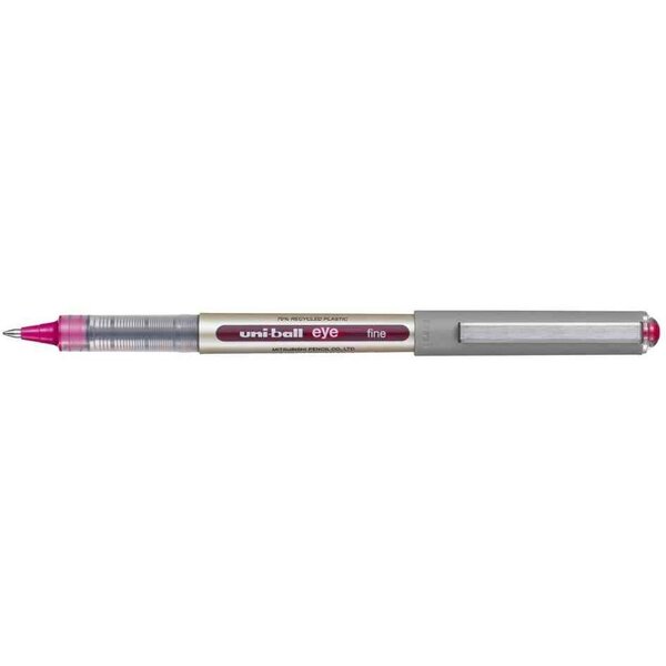 Stylo Roller Encre Liquide Recyclé UB157E Pointe Moyenne Violet UNI-BALL