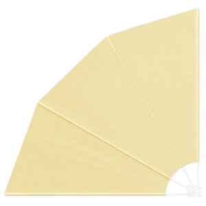 vidaXL Écran de confidentialité pour balcon Couleur sable 140 x 140 cm