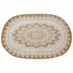 vidaXL Tapis Marron 100 x 152 cm Jute