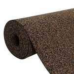 vidaXL Rouleau de liège en caoutchouc 100x500 cm 5 mm