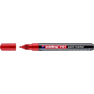 Marqueur Peinture 791 rouge 1-2 mm EDDING