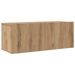 vidaXL Meuble TV 6 Pièces Marron 160 x 30 x 30 cm Bois d'ingénierie