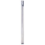 vidaXL Colonne à eau de jardin 80 cm acier inoxydable rond