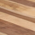 vidaXL Table à dîner 140x70x75 cm Bois massif