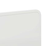 vidaXL Tête de lit Blanc 135 cm Bois d'ingénierie