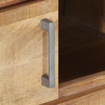 vidaXL Table basse 95x50x40 cm Bois de manguier brut