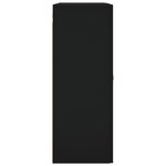 vidaXL Armoire murale noir 69 5x34x90 cm