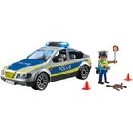 PLAYMOBIL 71729 - Action Heroes Voiture de police avec sirène et gyrophare