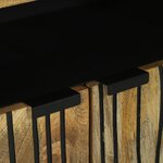 vidaXL Buffet 60x33 5x75 cm en Bois Massif de Manguier