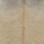 vidaXL Tapis en peau de vache véritable beige 180x220 cm