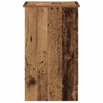 vidaXL Bureau vieux bois 90x45x76 cm bois d'ingénierie
