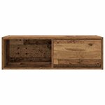 vidaXL Meubles TV 2 Pièces vieux bois 80x31x25 5 cm bois d'ingénierie