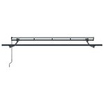 vidaXL Cadre de Store Réttractable à Opération Manuelle 3x2 cm Métal