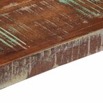 vidaXL Table de bistro 60x60x76 cm Bois massif de récupération