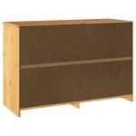 Commode vidaXL "DRAMMEN" 111x43x73 5 cm Bois de pin massif